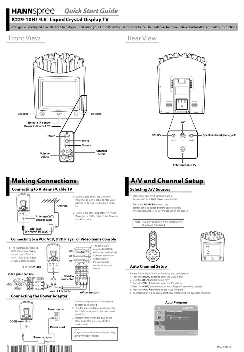 HANNspree K229-10H1 User manual