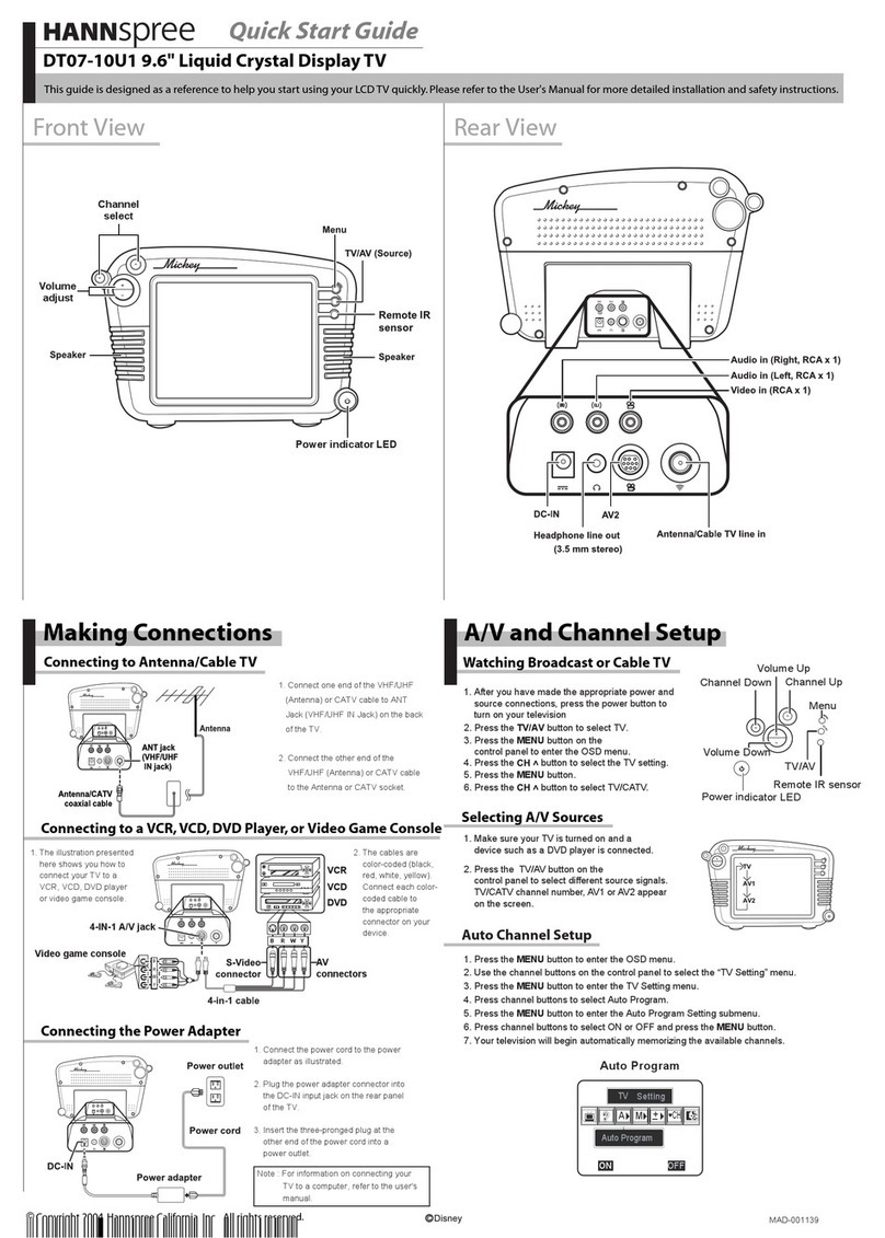 HANNspree DT07-10U1 User manual