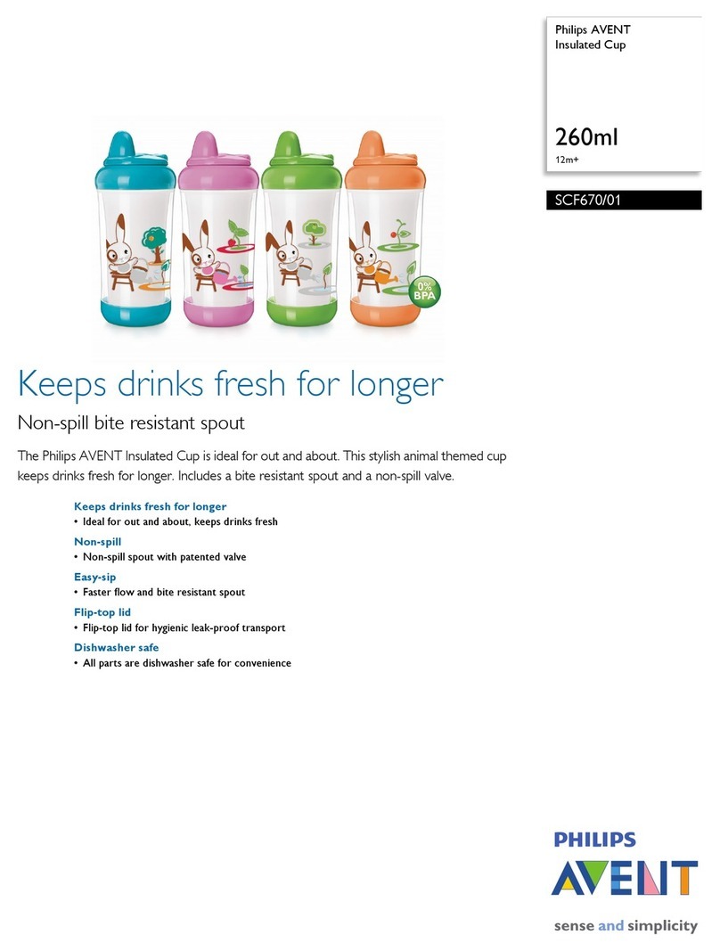 Philips AVENT Avent SCF670/01 Specifications