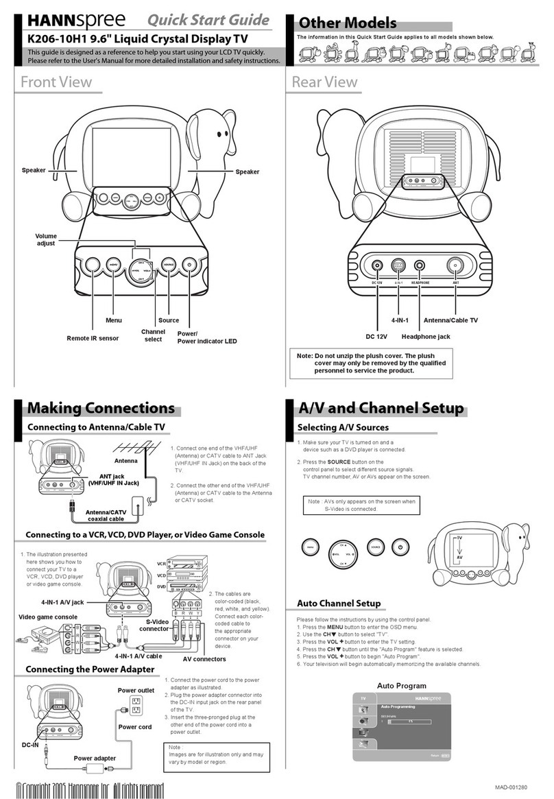 HANNspree K206-10H1 User manual