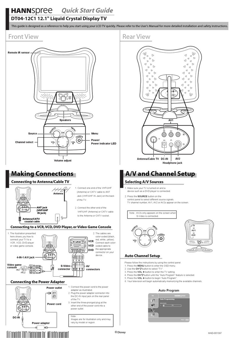HANNspree DT04-12C1 User manual