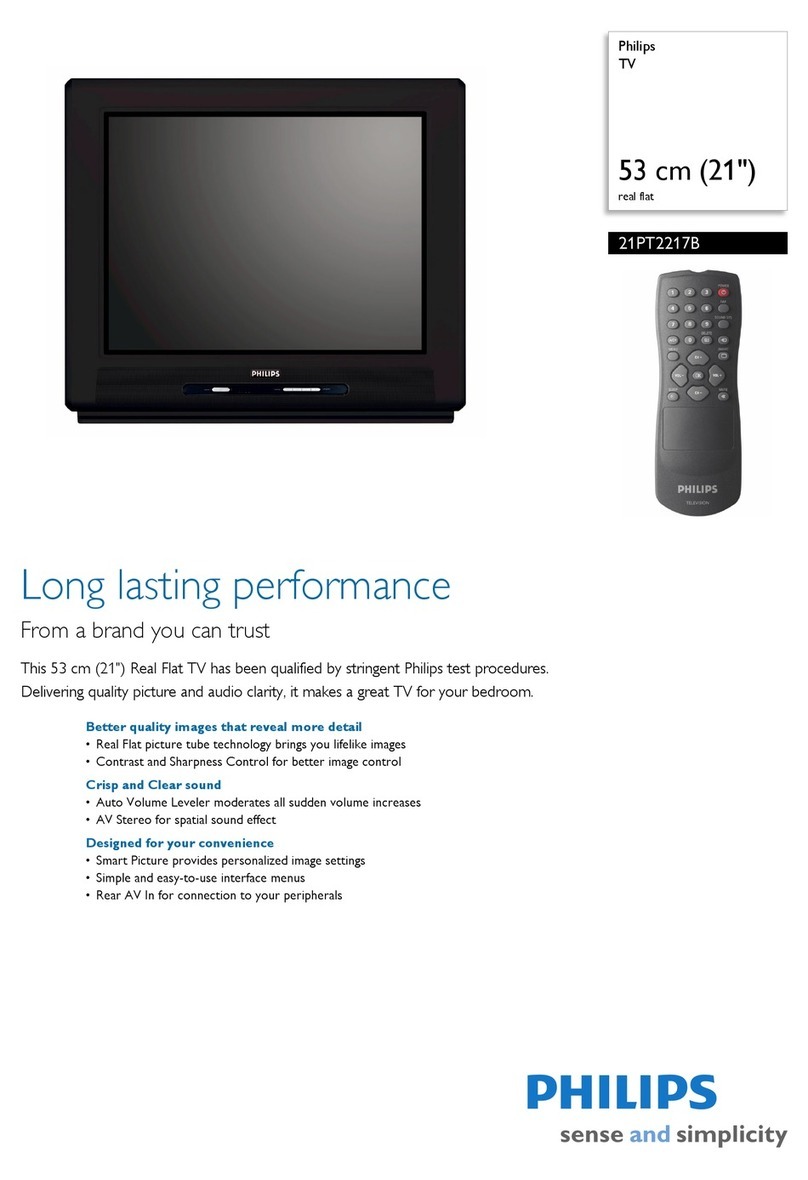 Philips 21PT2217B Specifications