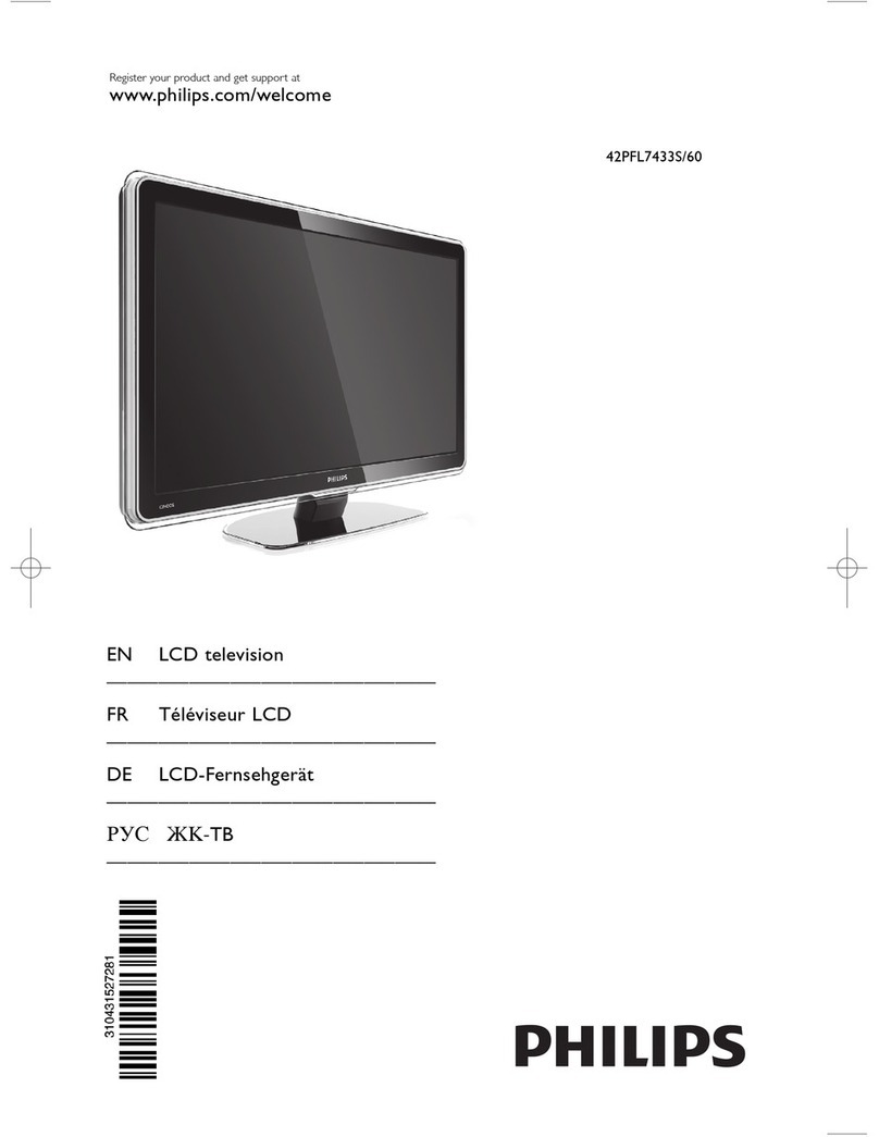 Philips 42PFL7433S/60 User manual