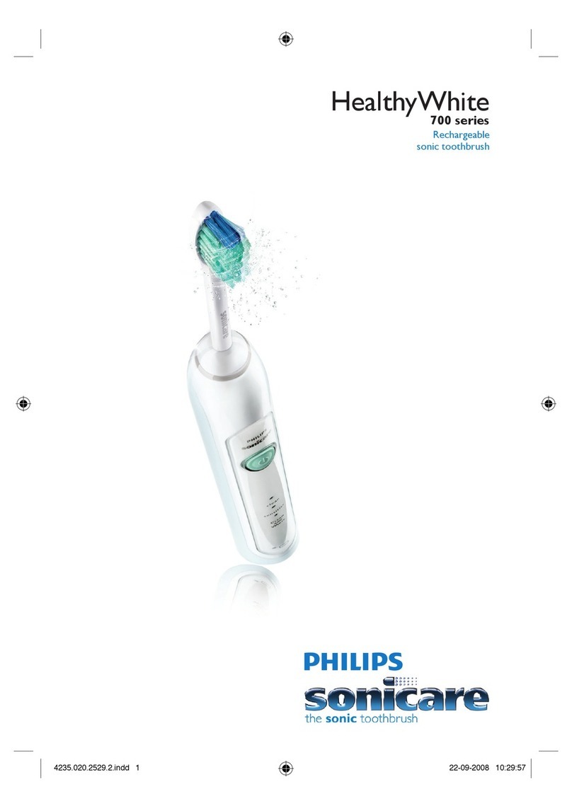 Philips Sonicare HealthyWhite HX6711 User manual Philips Sonicare HealthyWhite HX6711 User manual