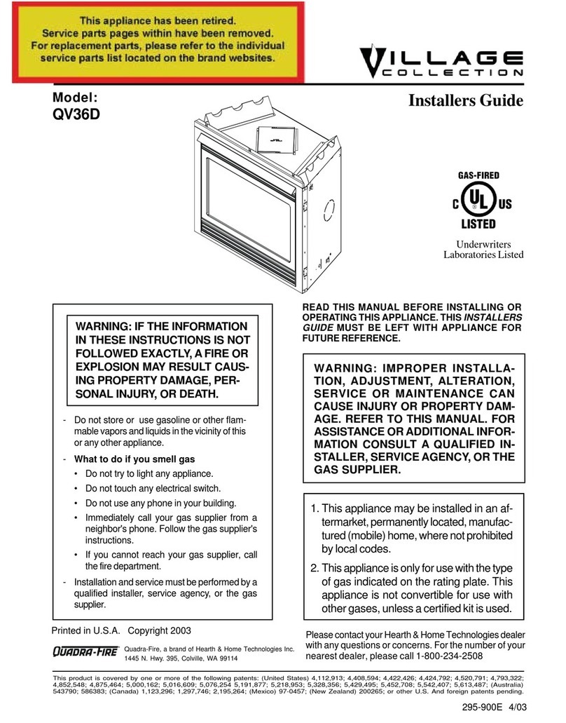 Village QV36D Installer's guide