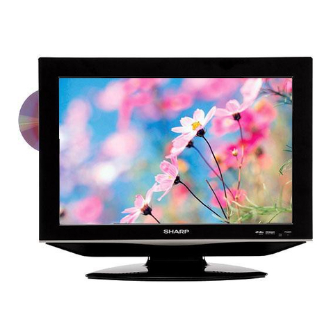 Sharp LC19DV24U - 19" LCD TV Operation manual