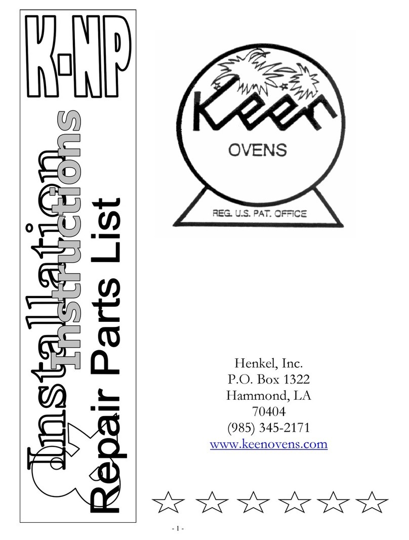 Henkel K-NP Installation instructions & repair parts list
