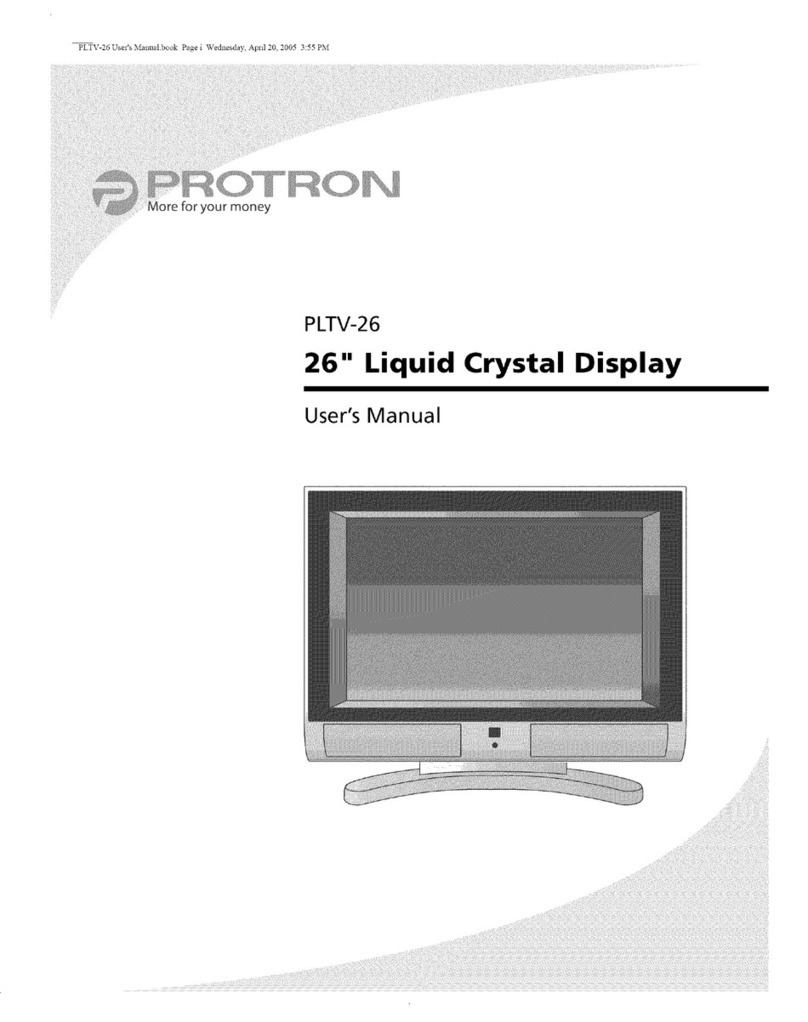 PROTRON PLTV-26 user manual