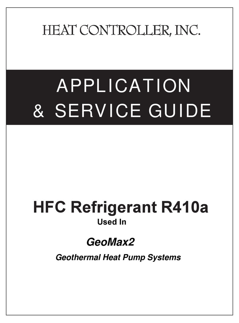 Heat Controller HFC Refrigerant R410a Application  & service guide