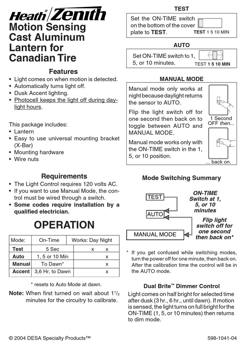 Heath Zenith 598-1041-04 user manual