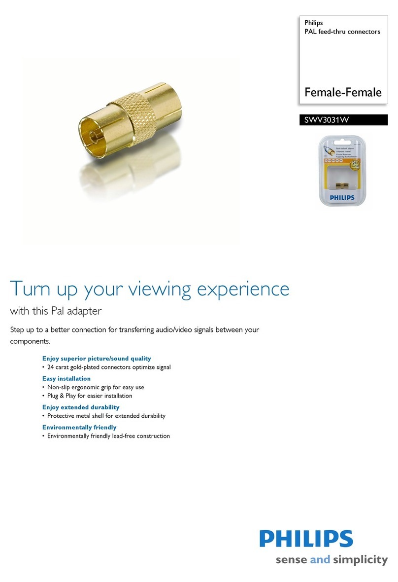 Philips SWV3031W Specifications