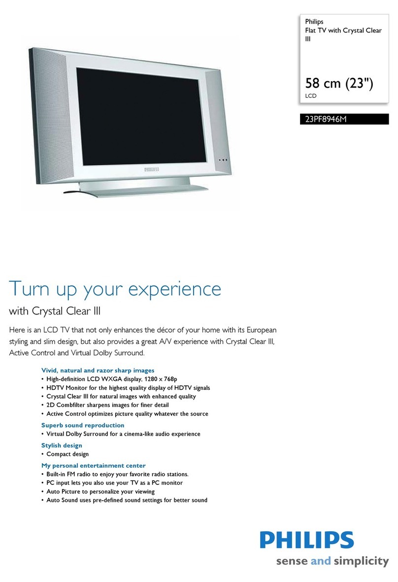Philips 23PF8946M/78 Specifications