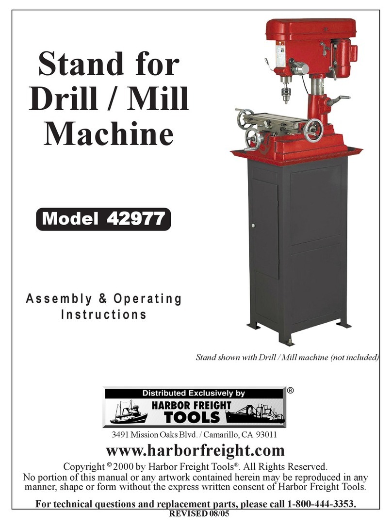 Harbor Freight Tools 42977 Assembly & operating instructions