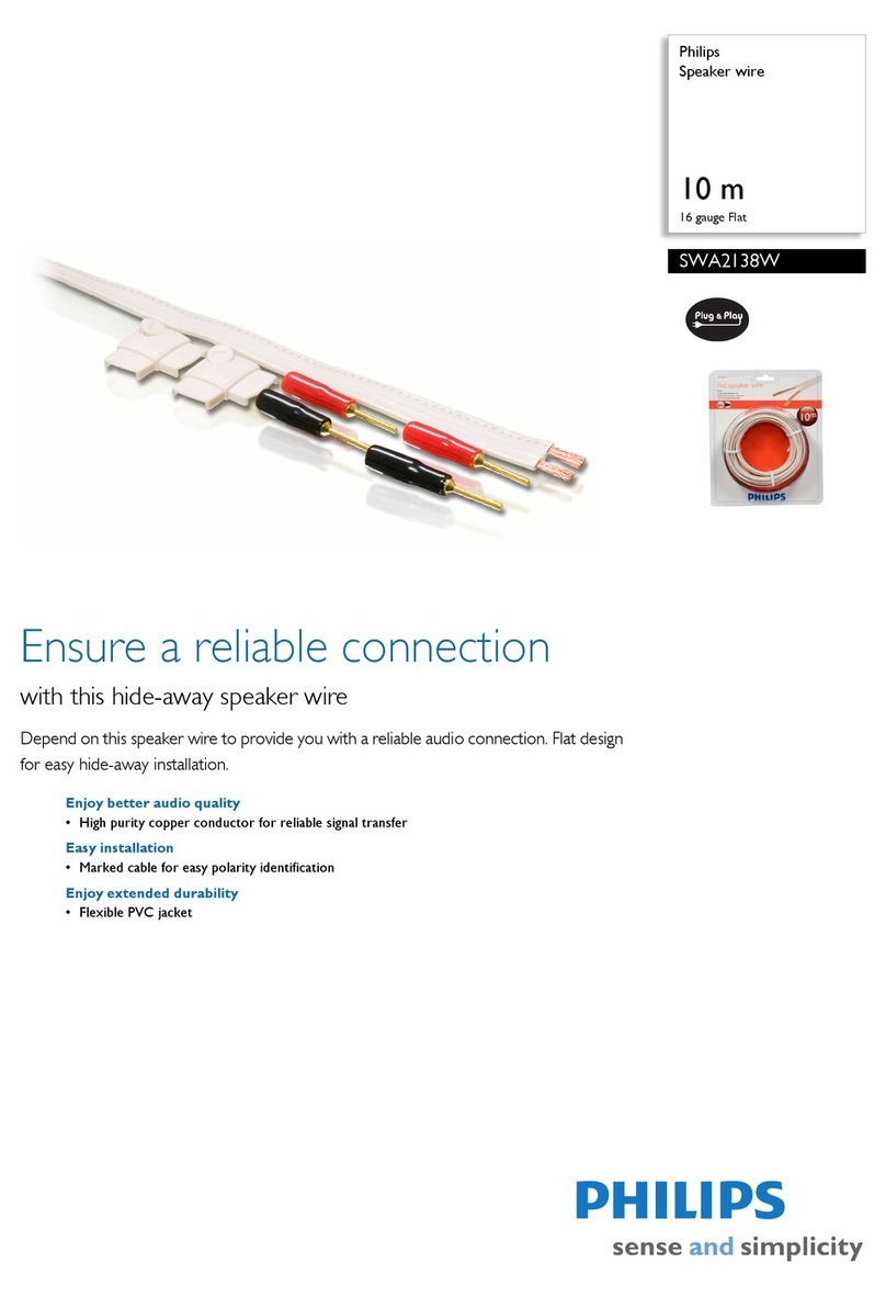 Philips SWA2138W User manual