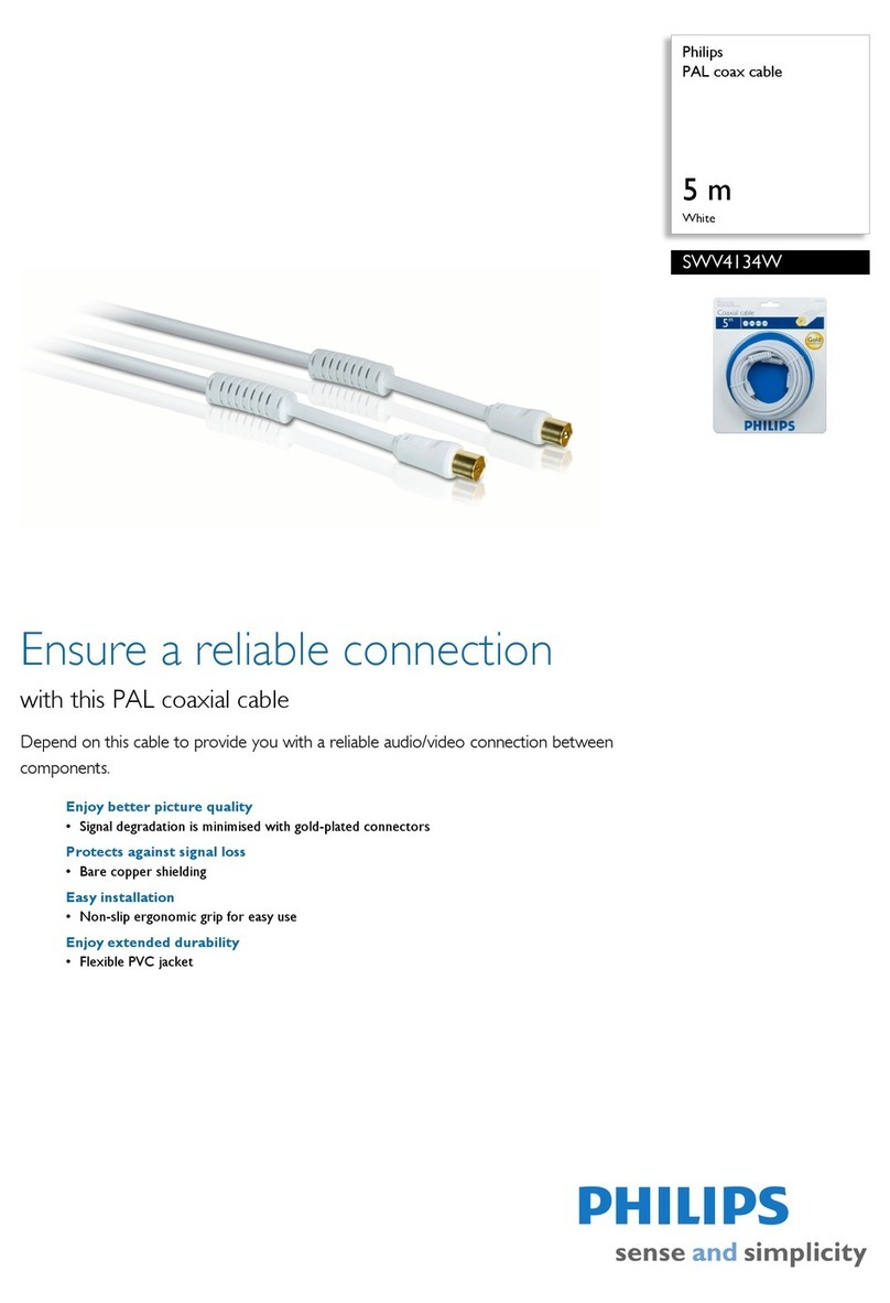 Philips SWV4134W Specifications