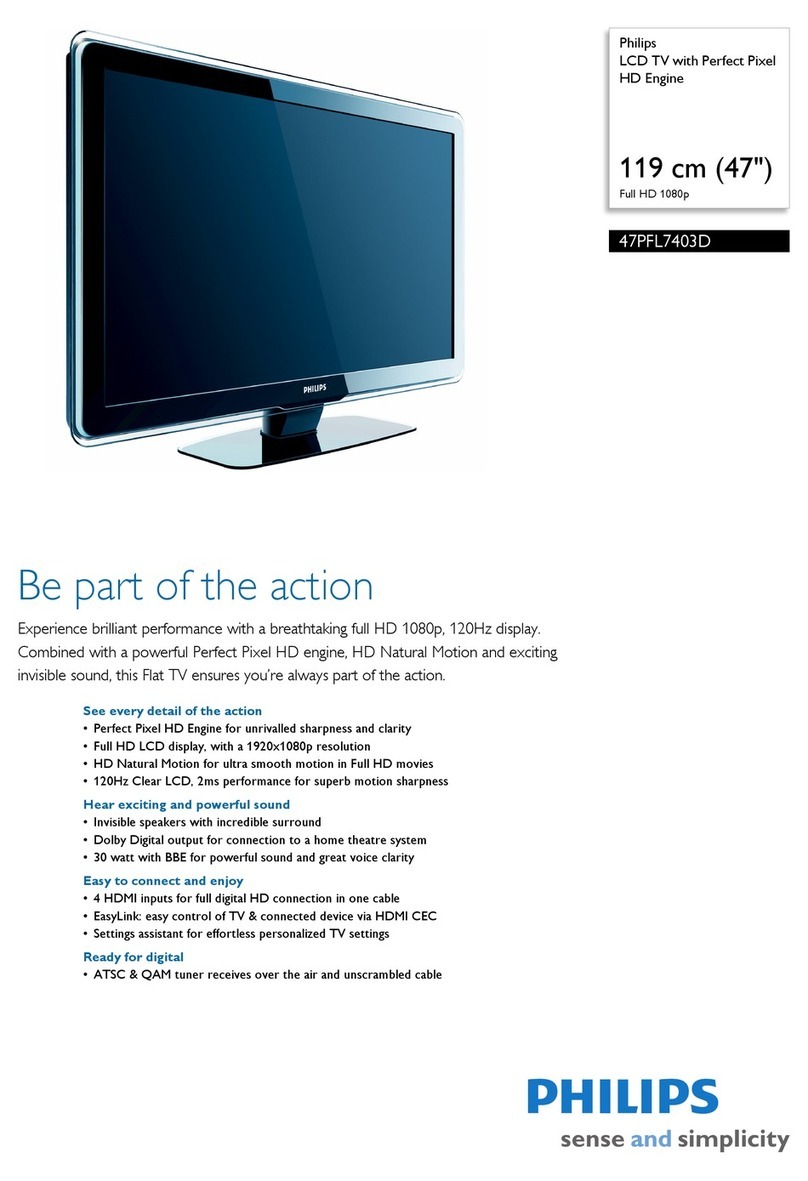 Philips 47PFL7403D User manual Philips 47PFL7403D User manual