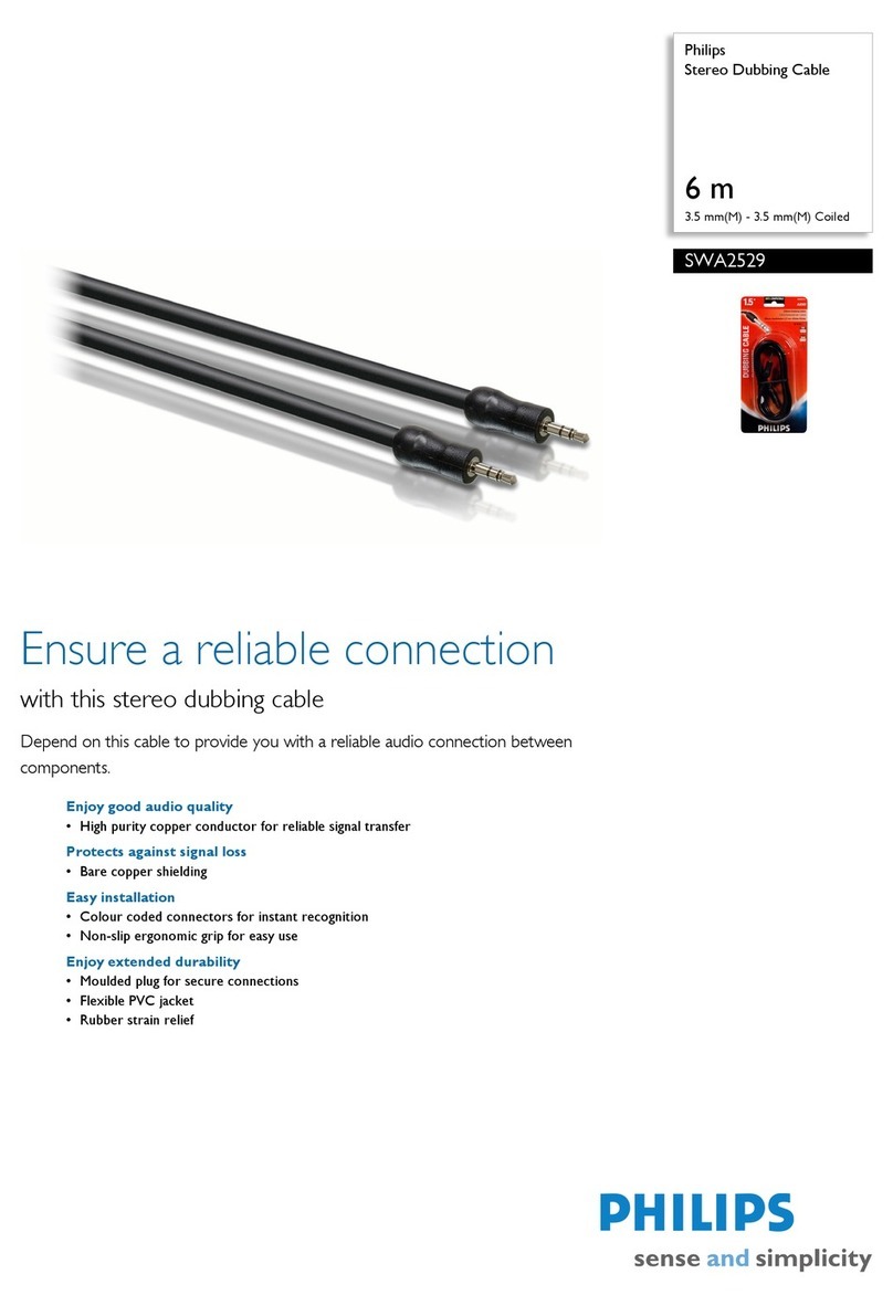 Philips SWA2529 User manual Philips SWA2529 User manual