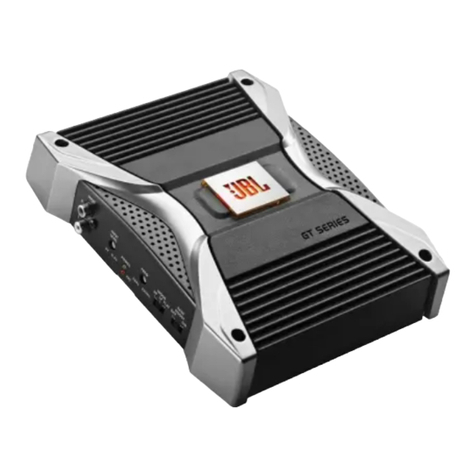 JBL GT-X424 owner's manual