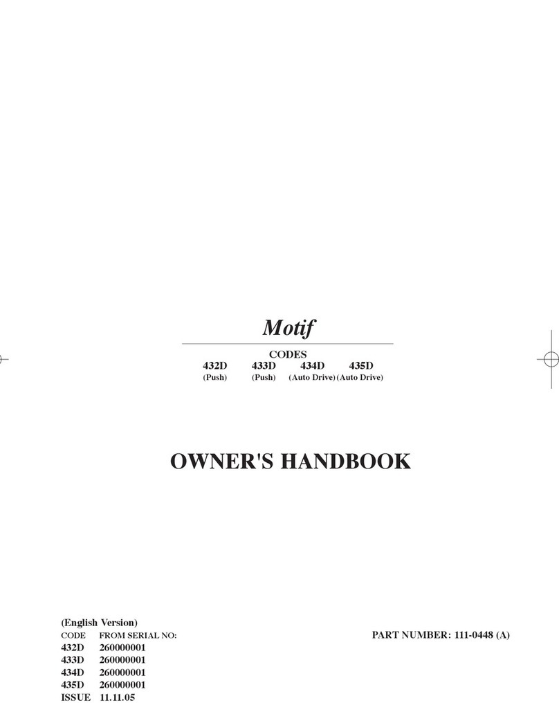 Hayter Motif 432D User guide