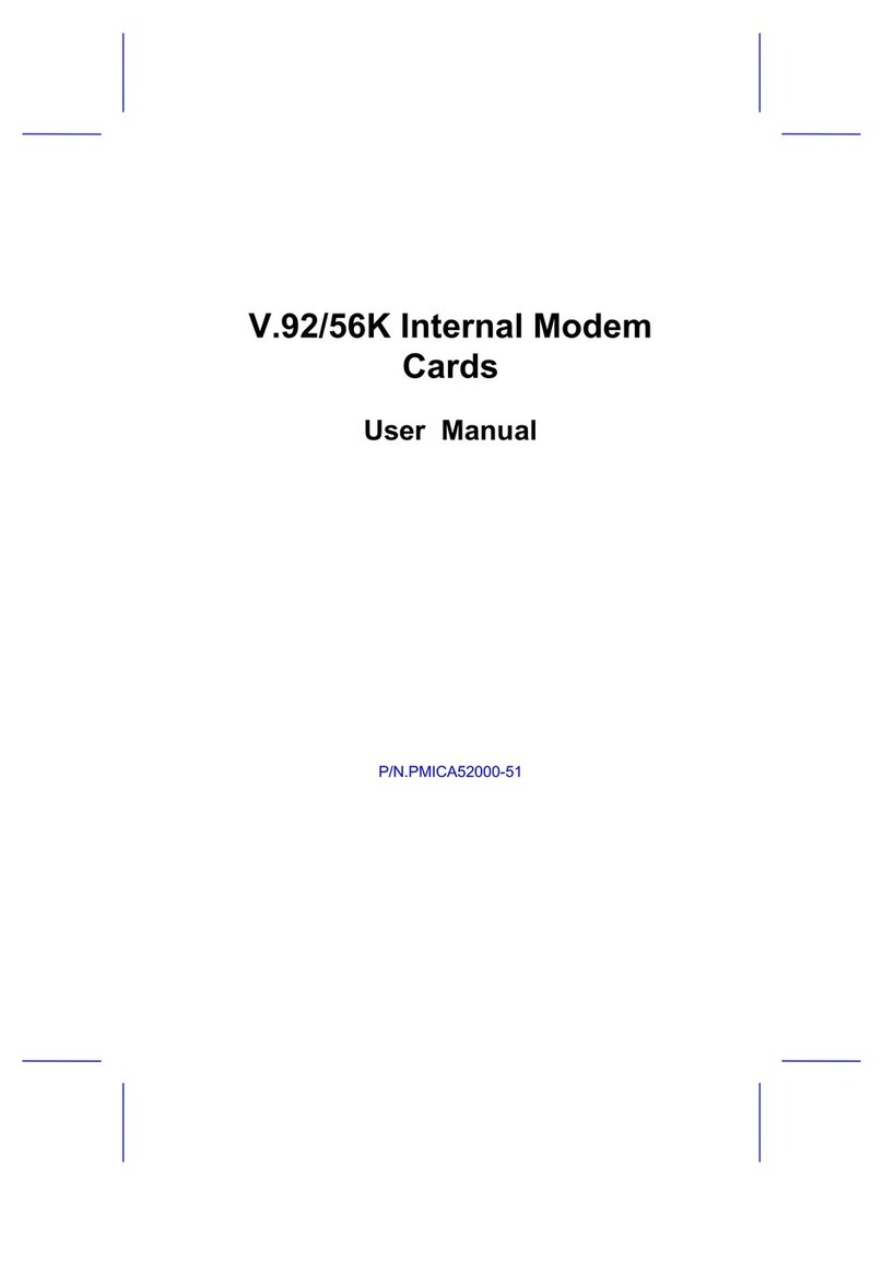 Hayes Microcomputer Products PMICA52000-51 user manual