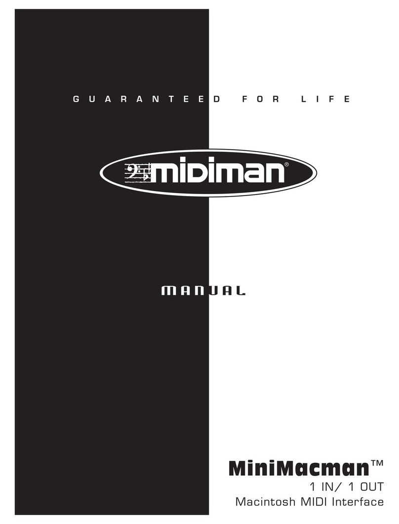 M-Audio MiniMacman manual&nbsp;