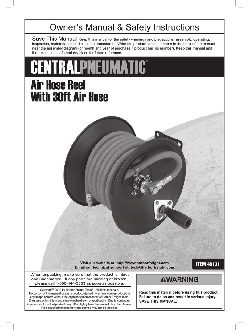 Central Pneumatic 40131 Owner's manual & safety instructions Central Pneumatic 40131 Owner's manual & safety instructions