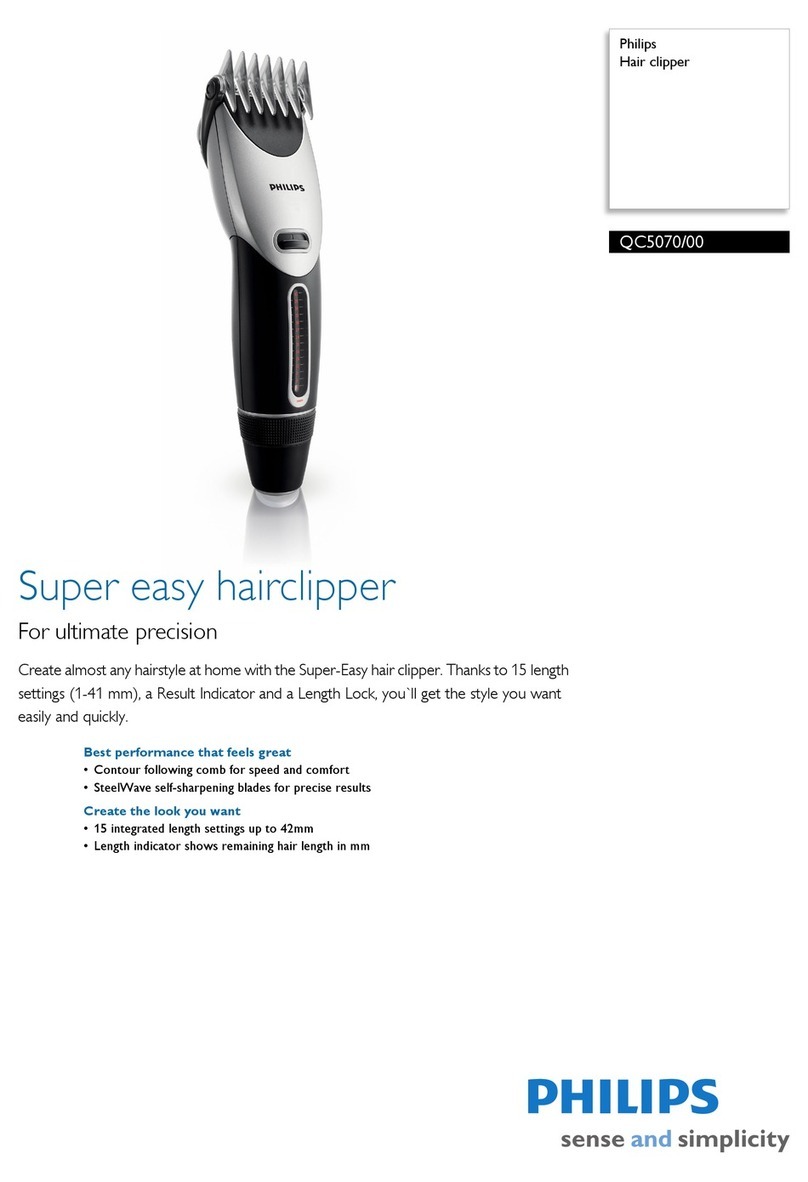 Philips QC5070 Specifications