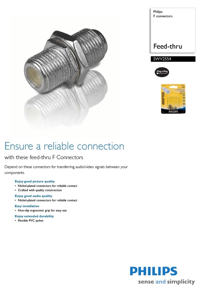 Philips SWV2554 User manual Philips SWV2554 User manual