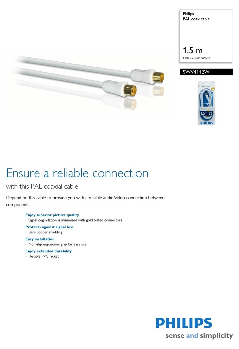 Philips SWV4112W Specifications