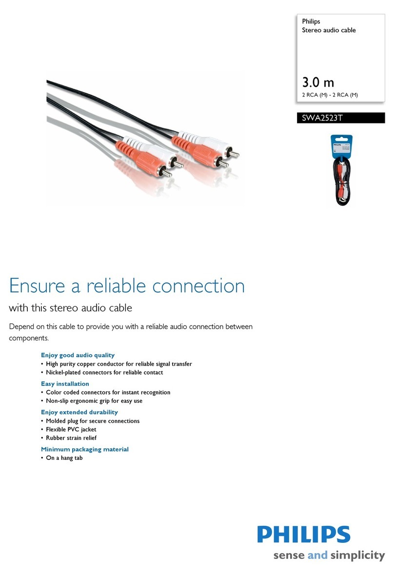 Philips SWA2523T User manual