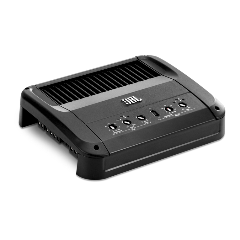 JBL GTO-3EZ User manual
