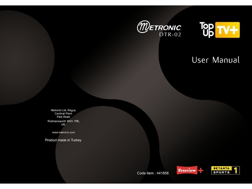 Metronic DTR-02 user manual