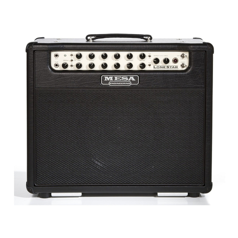 Mesa/Boogie Lonestar owner's manual