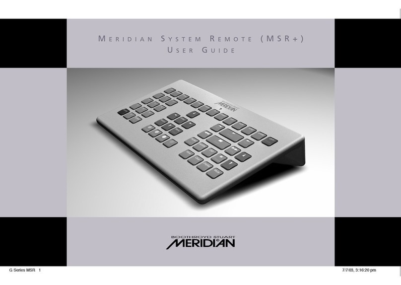 Meridian MSR + user guide