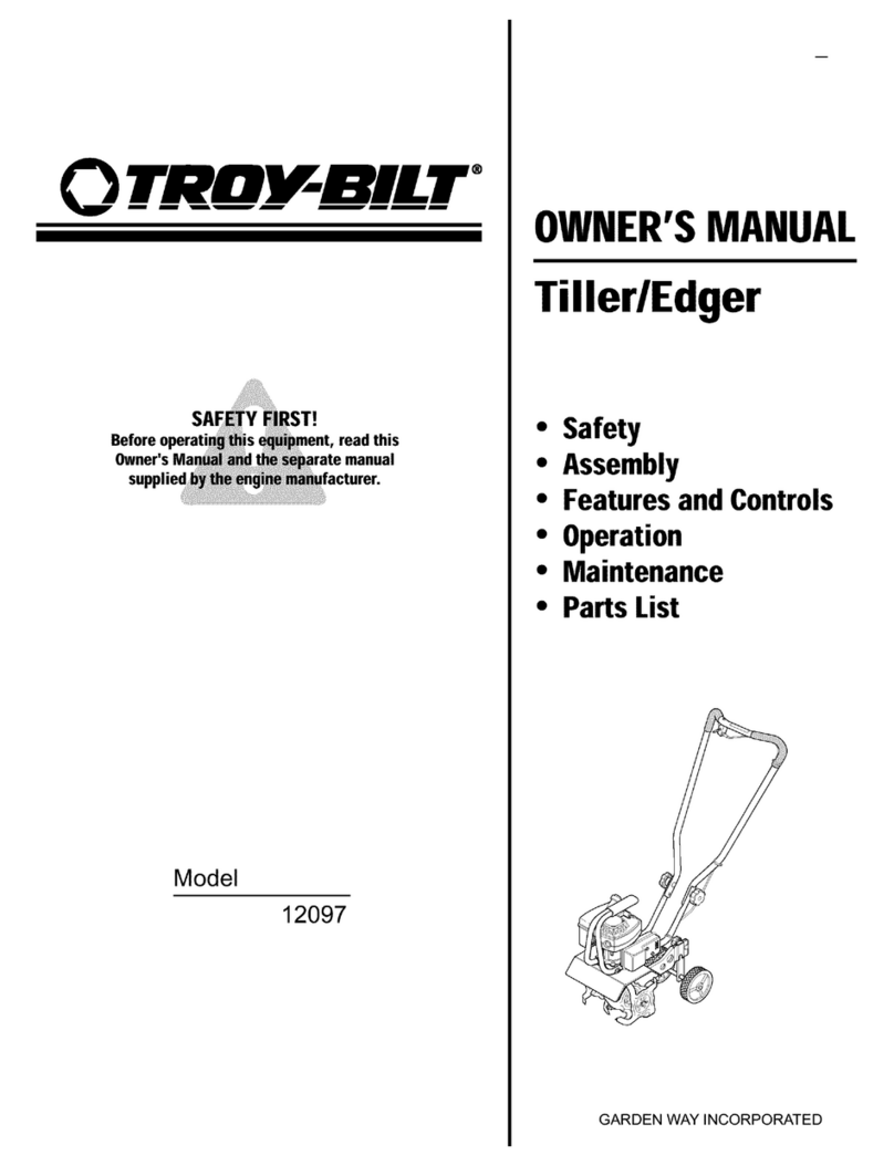 Troy-Bilt 12097 owner's manual