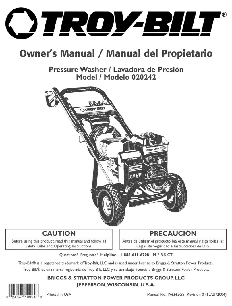 Troy-Bilt 20242 User manual
