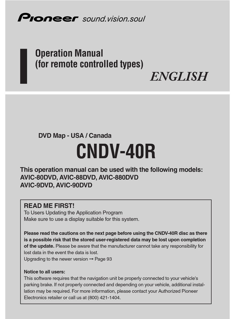 Pioneer CNDV-40R operating manual