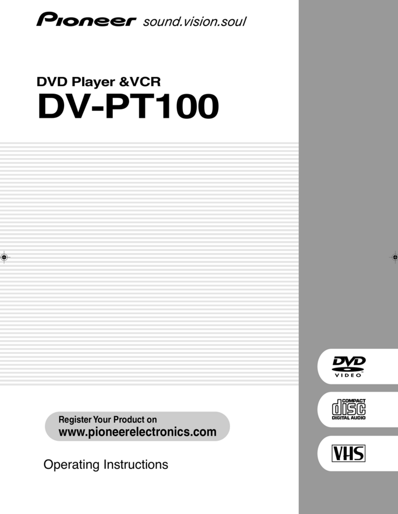 Pioneer DV-PT100 user manual