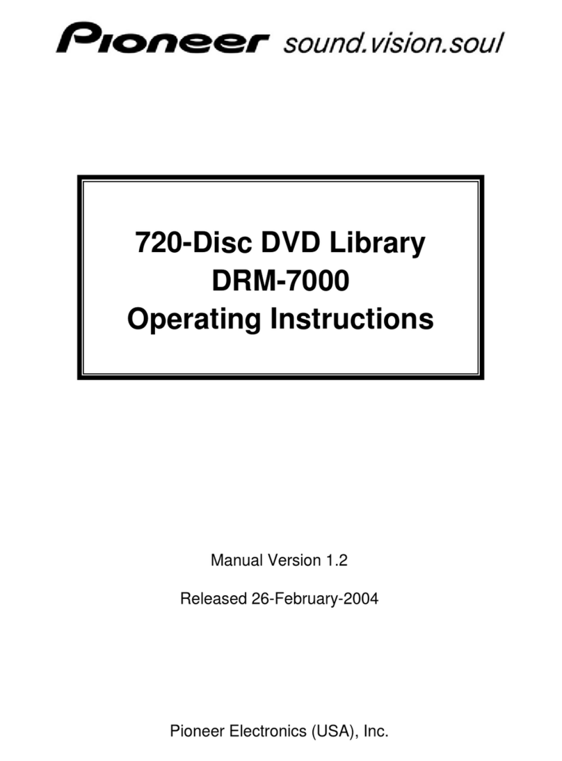 Pioneer DRM-7000 operating instructions Pioneer DRM-7000 operating instructions