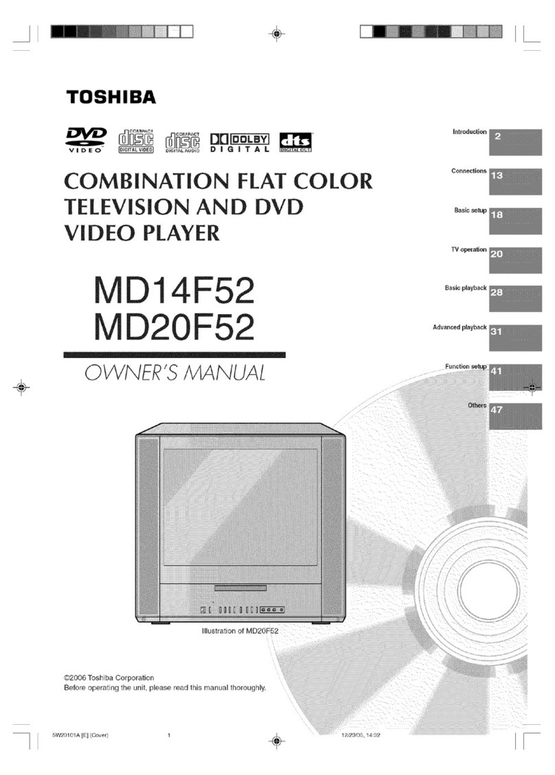 Toshiba MD14F52 User manual