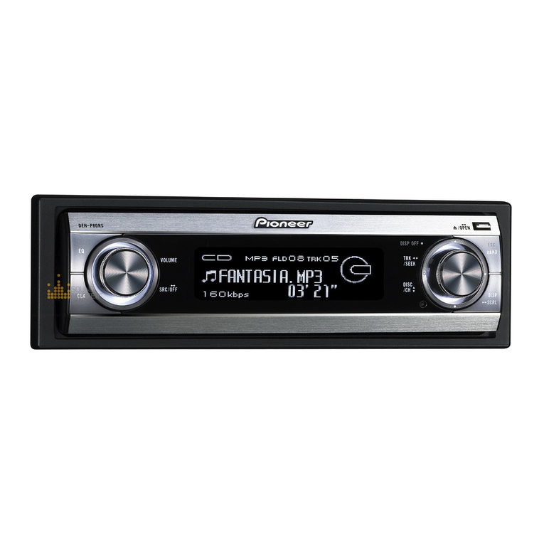 Pioneer DEH-P80RS operating manual