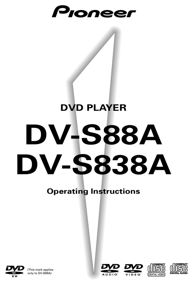 Pioneer DV-S88A User manual