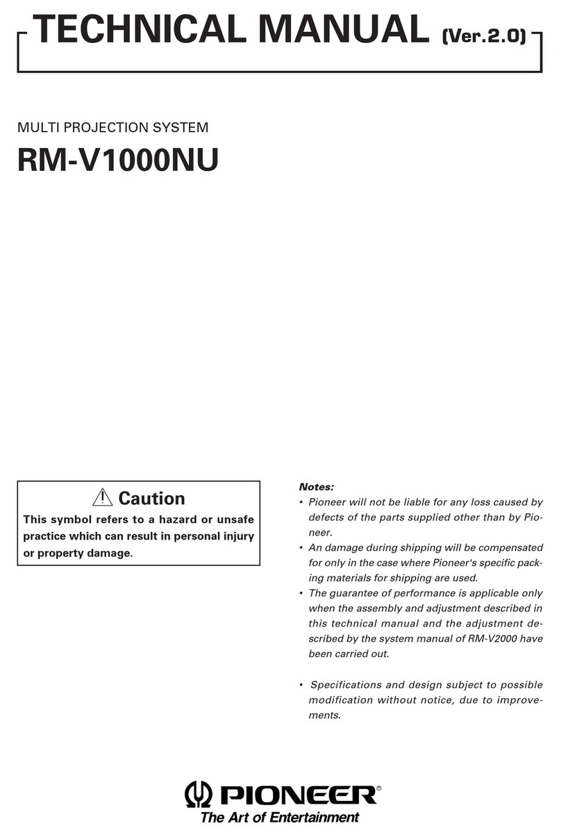 Pioneer RM-V1000NU User manual