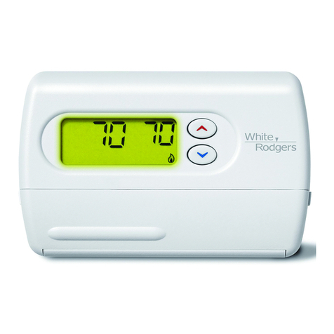 White Rodgers 1F86-344 Installation and operation instructions White Rodgers 1F86-344 Installation and operation instructions