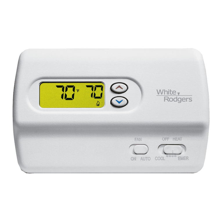 White Rodgers 1F89-211 User manual