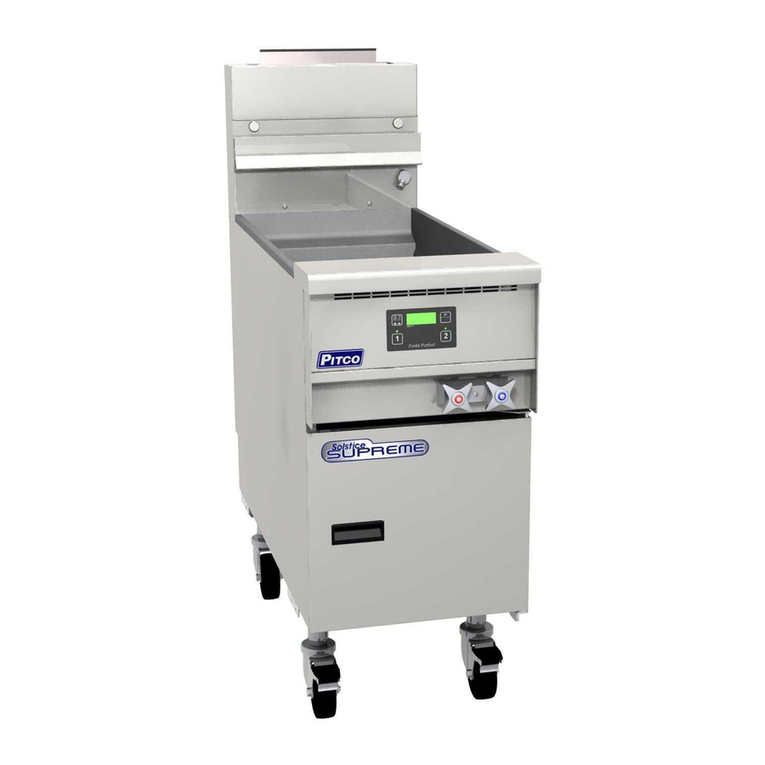 Pitco SSPG14 User manual