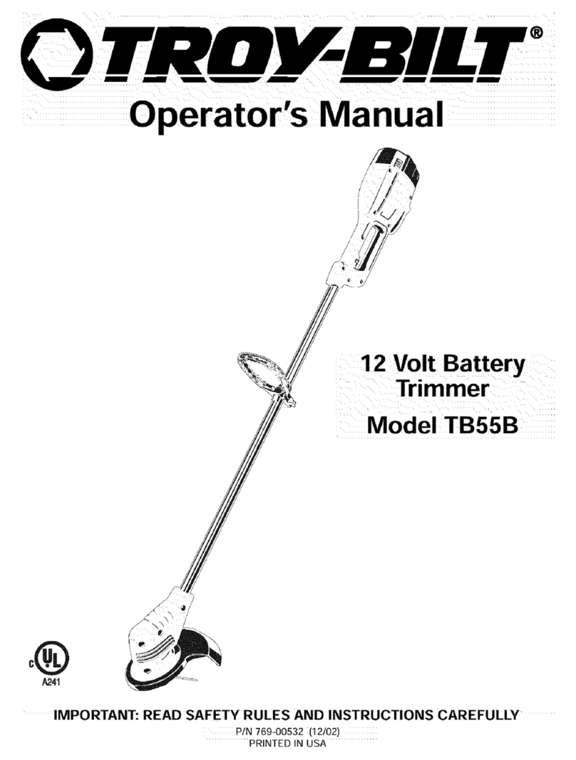 Troy-Bilt TB55B User manual