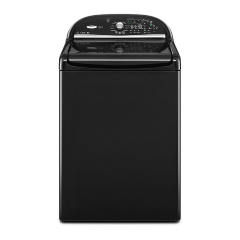 Whirlpool Cabrio WTW7800XL0 User manual Whirlpool Cabrio WTW7800XL0 User manual
