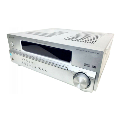 Pioneer SX-315 operating instructions