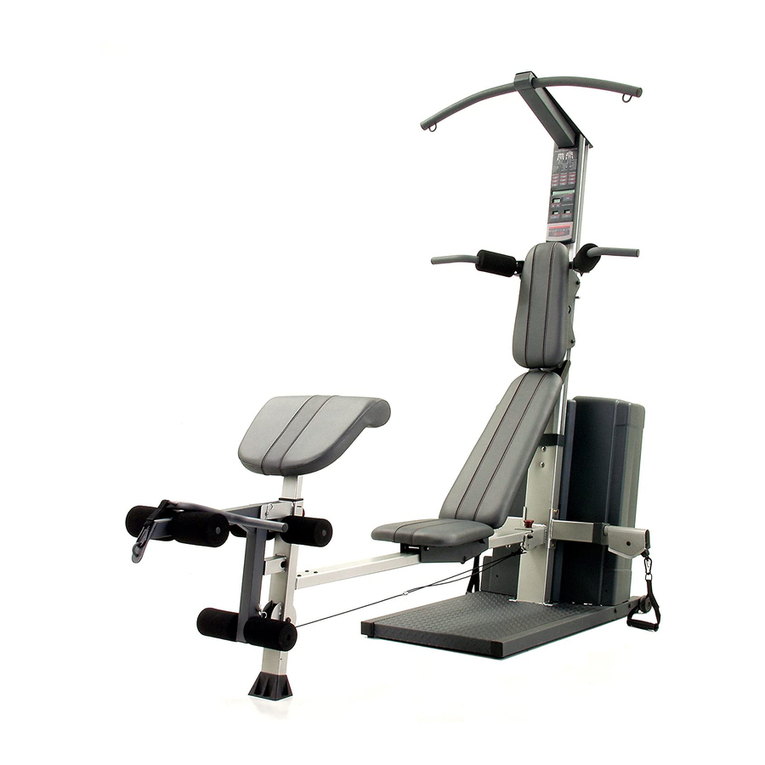 Weider Platinum Plus WESY7974.0 User manual